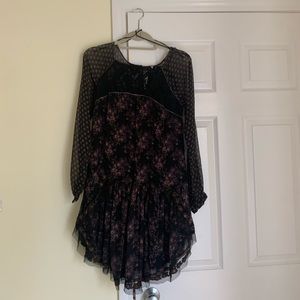 Free People Boho Print Dress